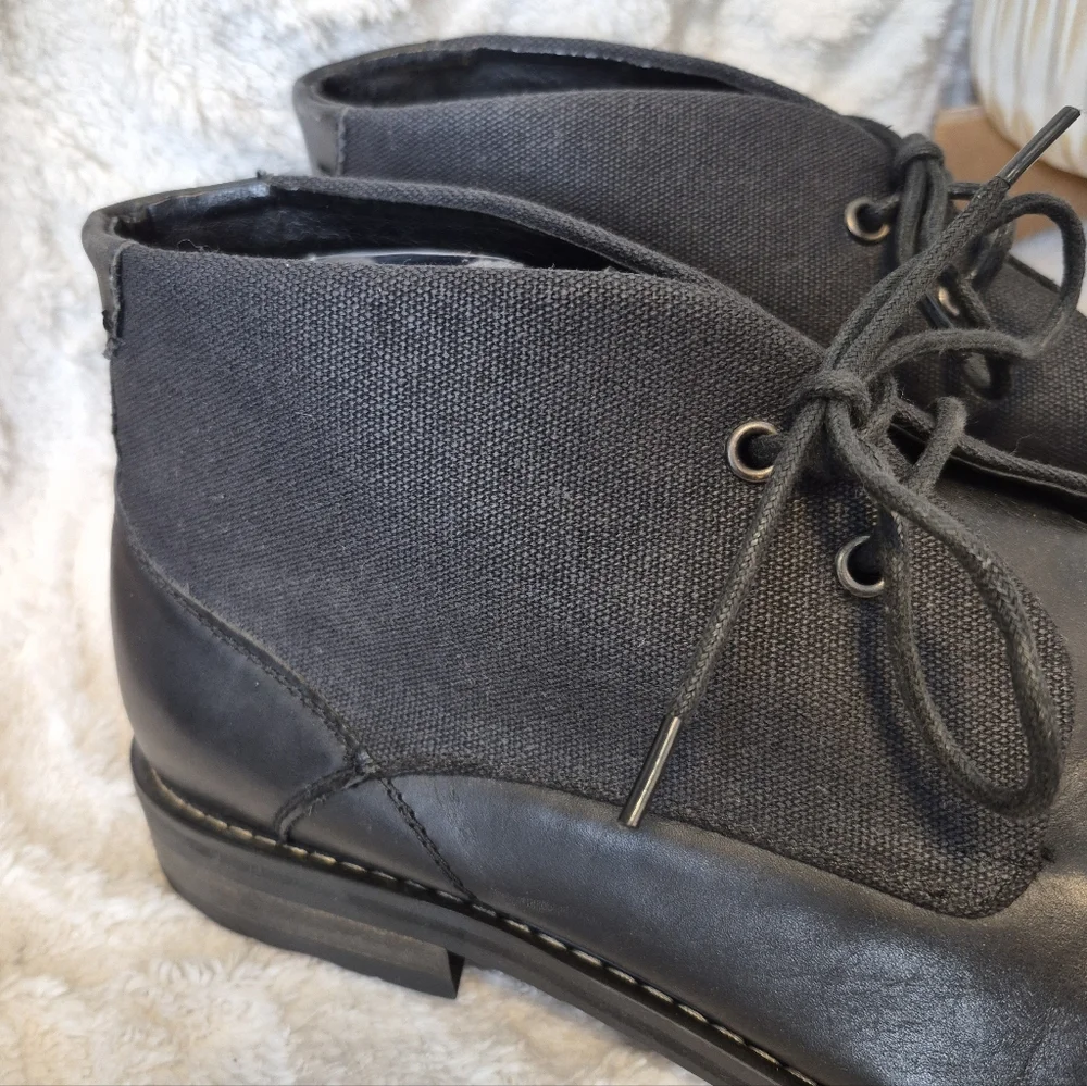 Joe’s Men's Chukka Boots Black Leather Lace Up Dressy Casual Size 13 Joe's Jeans